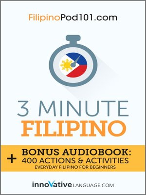 cover image of 3 Minute Filipino